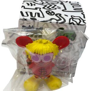 Keith Haring Vinyl Collectible Andy Mouse Doll 2 Series 115f